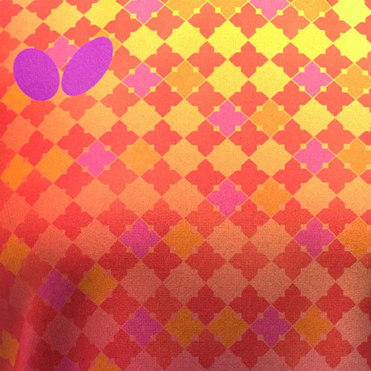 Butterfly Minalea Lady Shirt - Rose - Close-Up